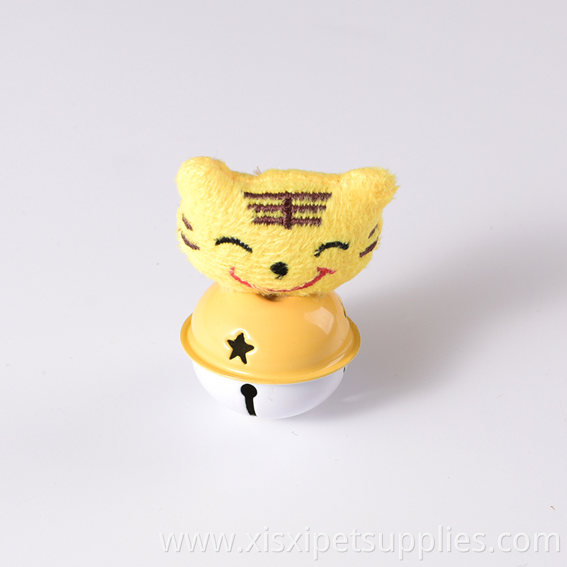 cute animal shape with bell for cat playing toy cat products